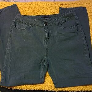 CHADWICKS DARK GREEN DENIM PANTS